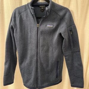 Patagonia Zip-Up Jacket in Navy